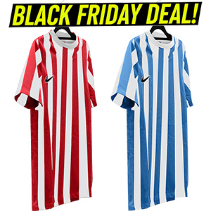 Nike Striped Division IV Jersey Short Sleeve Senior Football Shirt