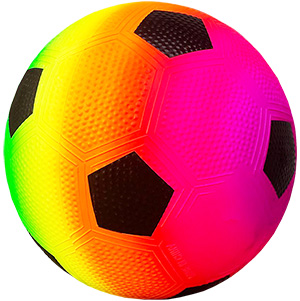 Urban Rainbow Neon Football