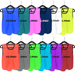 Ziland Academy Training Football Bibs | 10 Pack