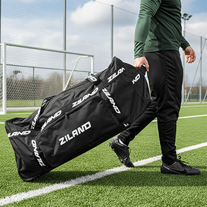 Ziland XXL Wheeled Football Team Kit Bag