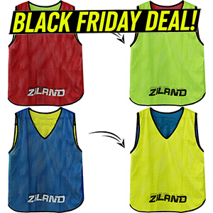 Ziland Reversible Mesh Football Bib