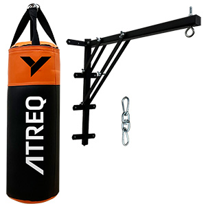 ATREQ Club Punch Bag and Bracket Set