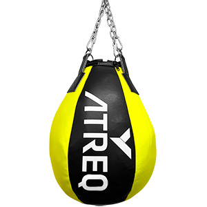 ATREQ Elite Heavy Duty Boxing Tear Drop Bag + Chain