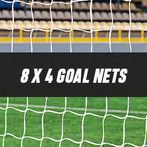 8ft x 4ft Replacement Football Goal Nets