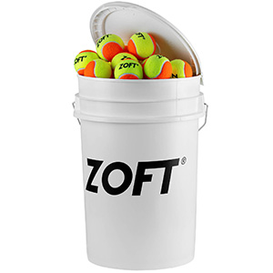 Zoft Stage 2 Mini Tennis Balls Bucket of 96