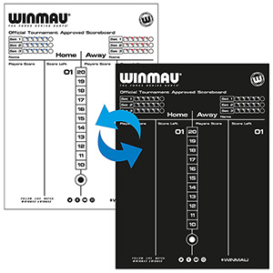 Winmau Official Tournament Dry Wipe Scoreboard