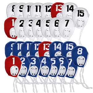 Zoft Water Polo Cap Set