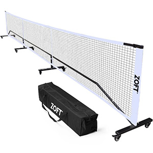 Zoft Regulation Wheeled Pickleball Net