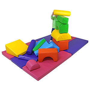 PLAYM8 Soft Play Mats and Shape Set