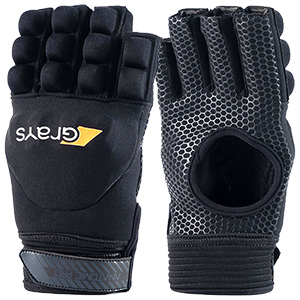Grays Skinful Guanti Da Sport Leggeri Con Impugnatura Texturizzata - Nero, Taglia XXXS, Perfetti Per Giocatori Junior