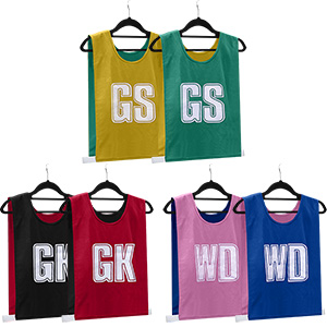 Ziland Reversible Netball Bibs