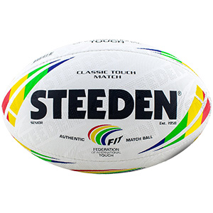 Steeden Classic Touch Match Rugby Ball 