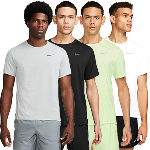 Nike Men's UV Miler Running Top Short Sleeve
