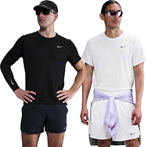Nike Men's Breathe Miler Running Top Short Sleeve