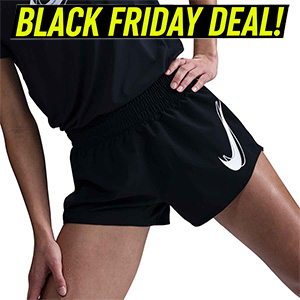 Nike Women's One Swoosh Running Shorts Brief Lined