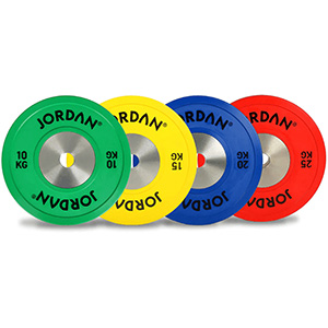Jordan Coloured Rubber Calibrated Competition Plates