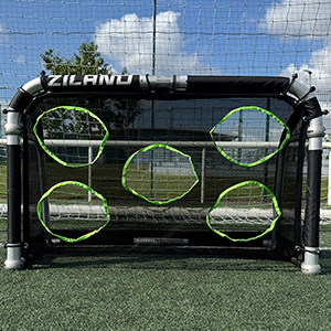 Ziland Aluminium Folding Football Goal Target Net