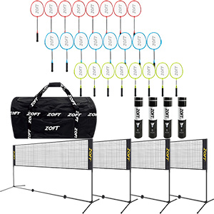 Zoft XXL Badminton Coaching Set