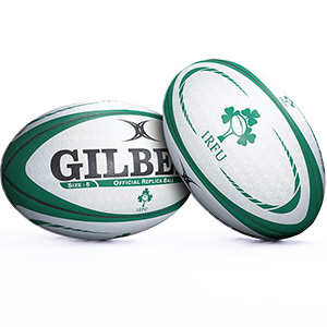 Gilbert Ireland Replica Rugby Ball