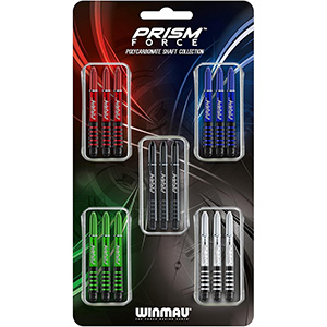 Winmau Prism Force Dart Shaft Pack