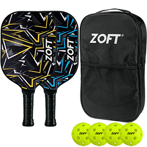 Zoft Carbon Pickleball Paddle Set