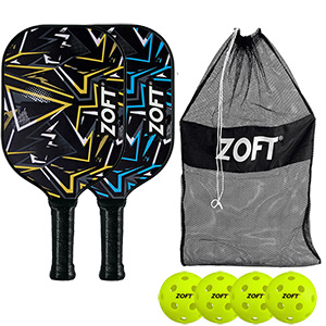 Zoft Carbon Pickleball Paddle Set