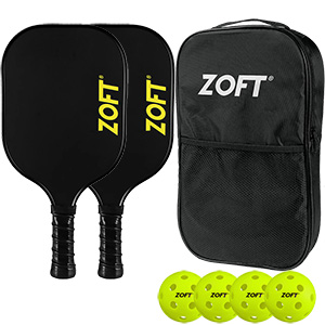 Zoft Fiberglass Pickleball Paddle Set