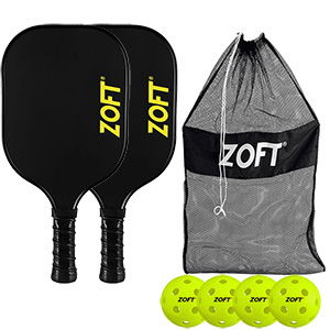 Zoft Fiberglass Pickleball Paddle Set