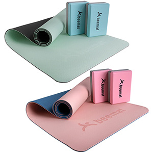 Beemat Deluxe Yoga Mat Set