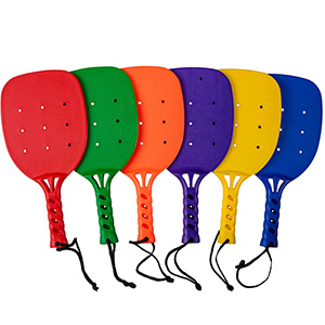 Zoft Plastic Pickleball Paddles 6 Pack