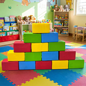 First Play Foam Building Bricks Set of 16