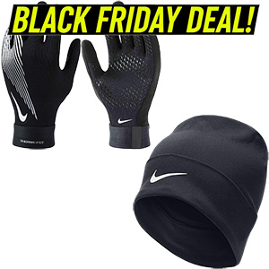Nike Academy Thermafit 24 Player Gloves + Beanie
