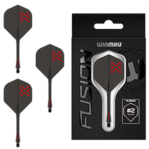 Winmau No2 Blade X Fusion Integrated Flights & Shafts