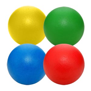 Medium Bounce ARISE Dodgeball Safe and Fun for Kids and Adults in Playground and Outdoor High Durability 6 Colors Foam Core Coated Ball for Grabbing 8.25 Inch 