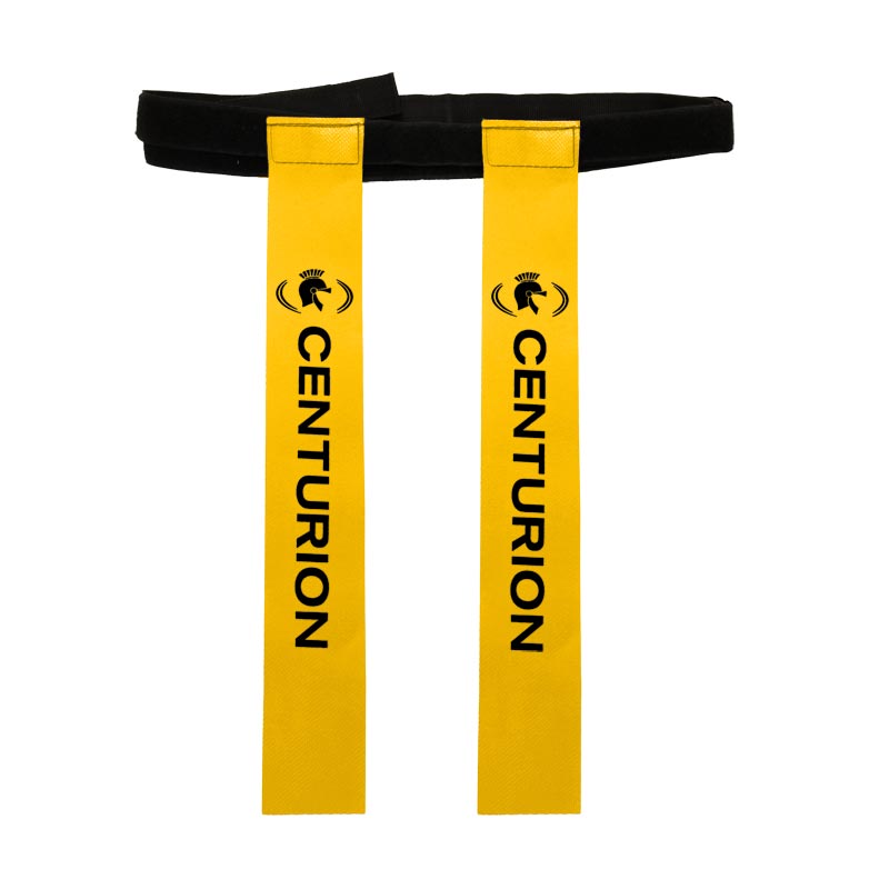 Yellow Set of 10 Mitre Tag Rugby Belts 