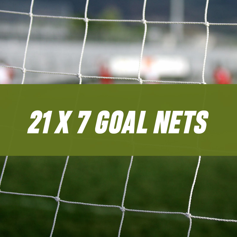 Harrod Sport 21FT x 7FT Replacement Football Goal Nets