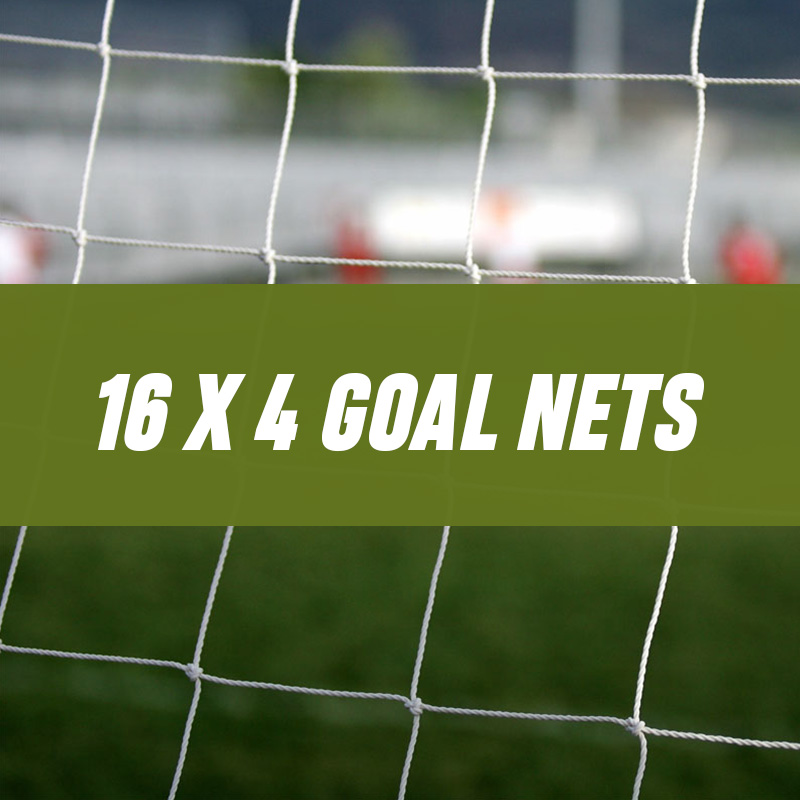 Harrod Sport 16FT x 4FT Replacement Football Goal Nets