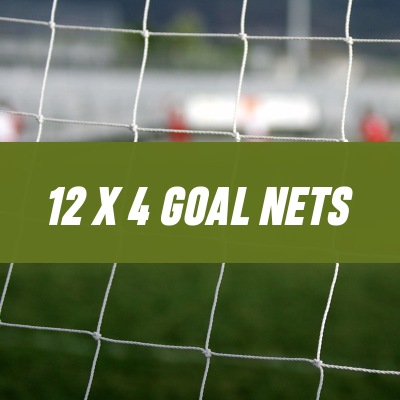 Harrod Sport 12FT x 4FT Replacement Football Goal Nets