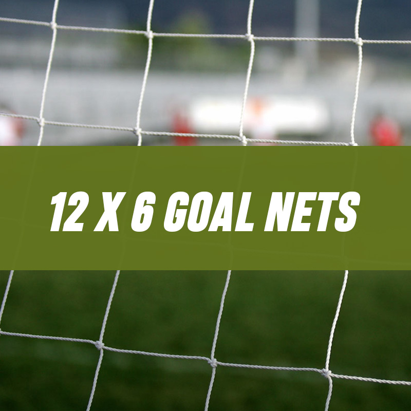 Harrod Sport 12FT x 6FT Replacement Football Goal Nets