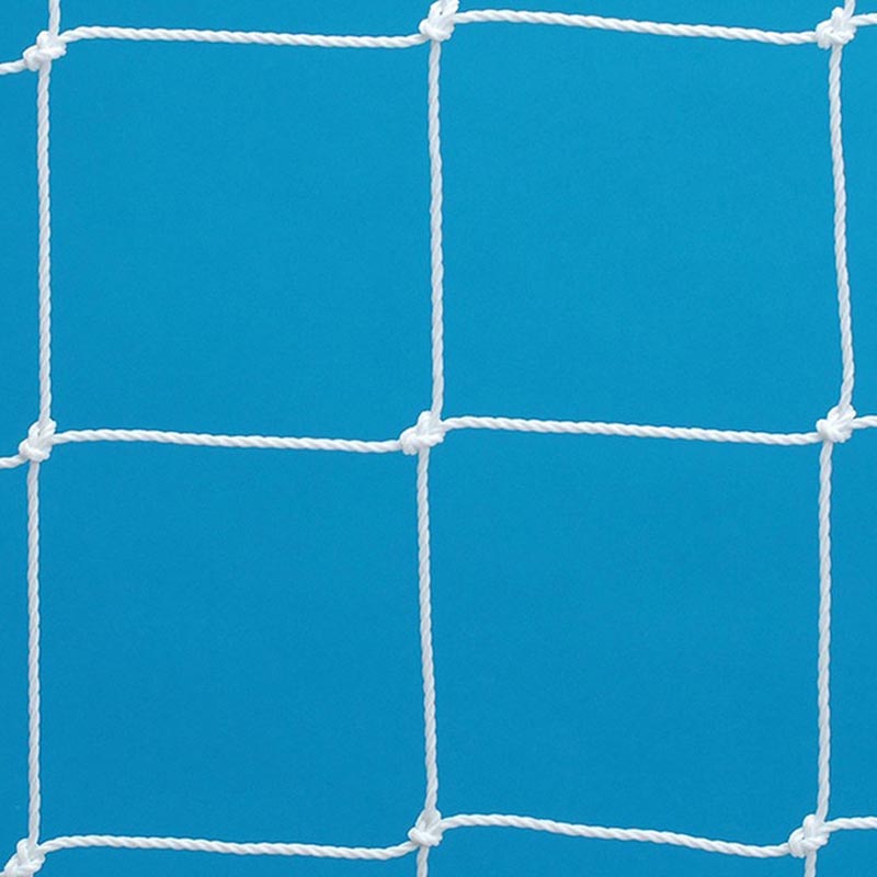 Harrod Sport Floor Fixed Aluminium Football Post Nets 10ft x 7ft