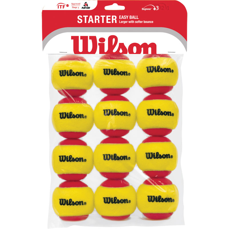 Wilson Starter Easy Tennis Ball 12 Pack