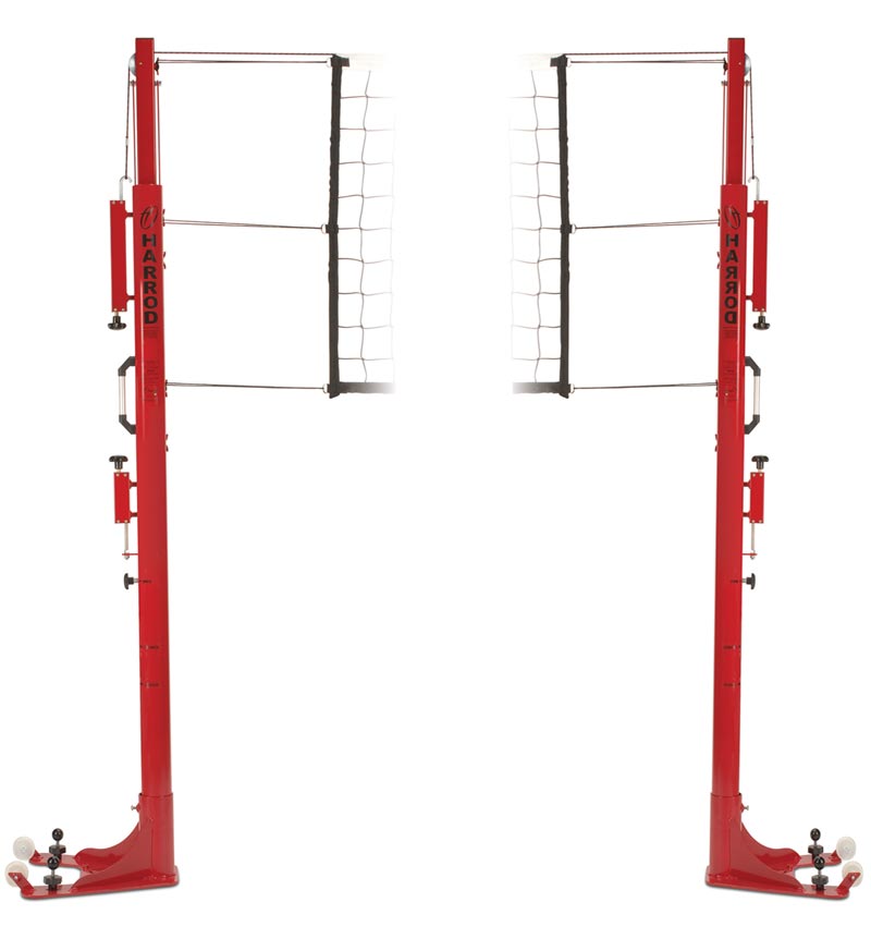 Harrod Sport Floor Fixed Competition Telescopic Volleyball Posts