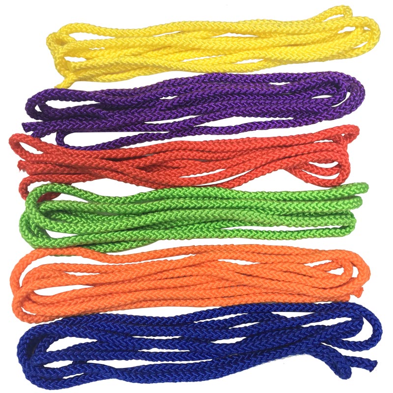 PLAYM8 Braided Skipping Rope 6 Pack 3m