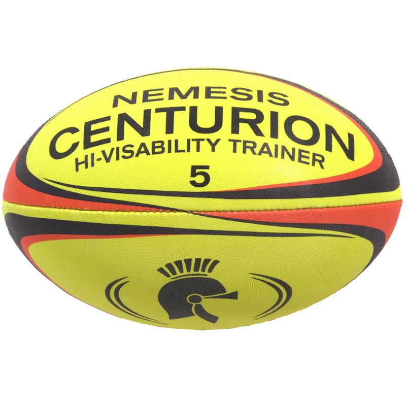 Centurion Nemesis Hi Visibility Training Rugby Ball