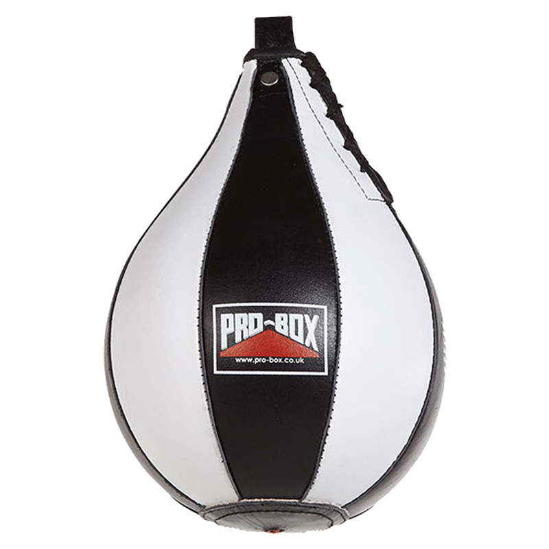 Pro Box Leather Speedball Black/White