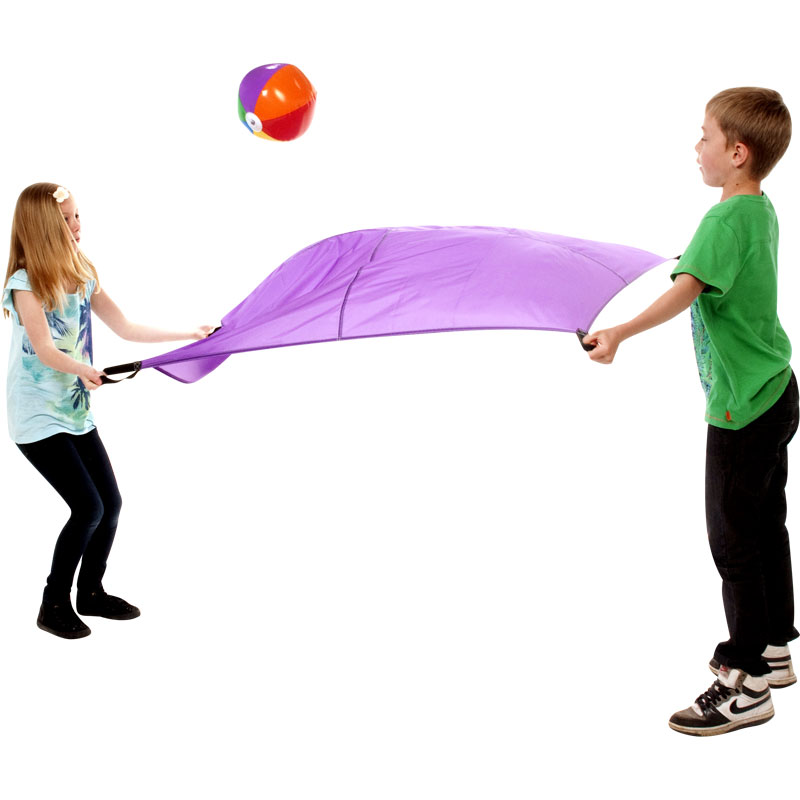 PLAYM8 Two Person Play Parachute 6 Pack