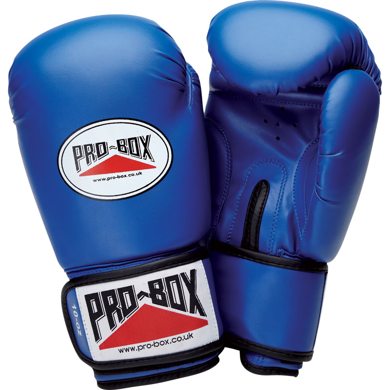 Pro Box Base Spar Junior Sparring Gloves Blue