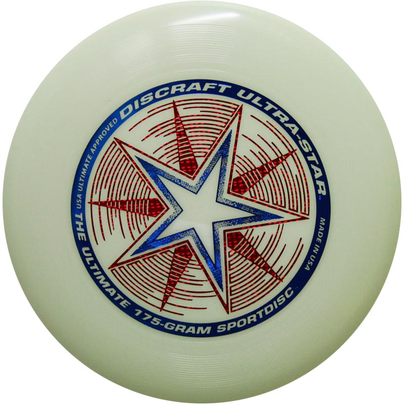 GREEN NEW Discraft ULTRA-STAR 175g Ultimate Frisbee Disc 
