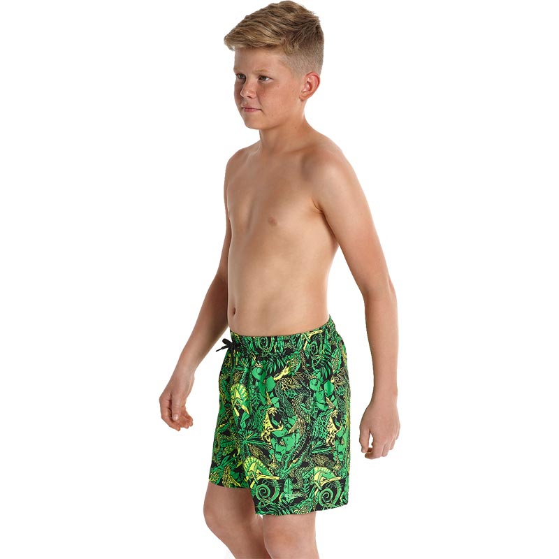 Speedo Boys Jungle Camo Printed Leisure Watershorts