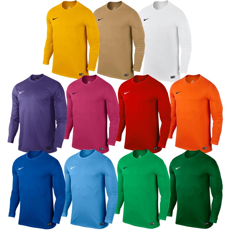 Nike Park VI Long Sleeve Junior Football Shirt